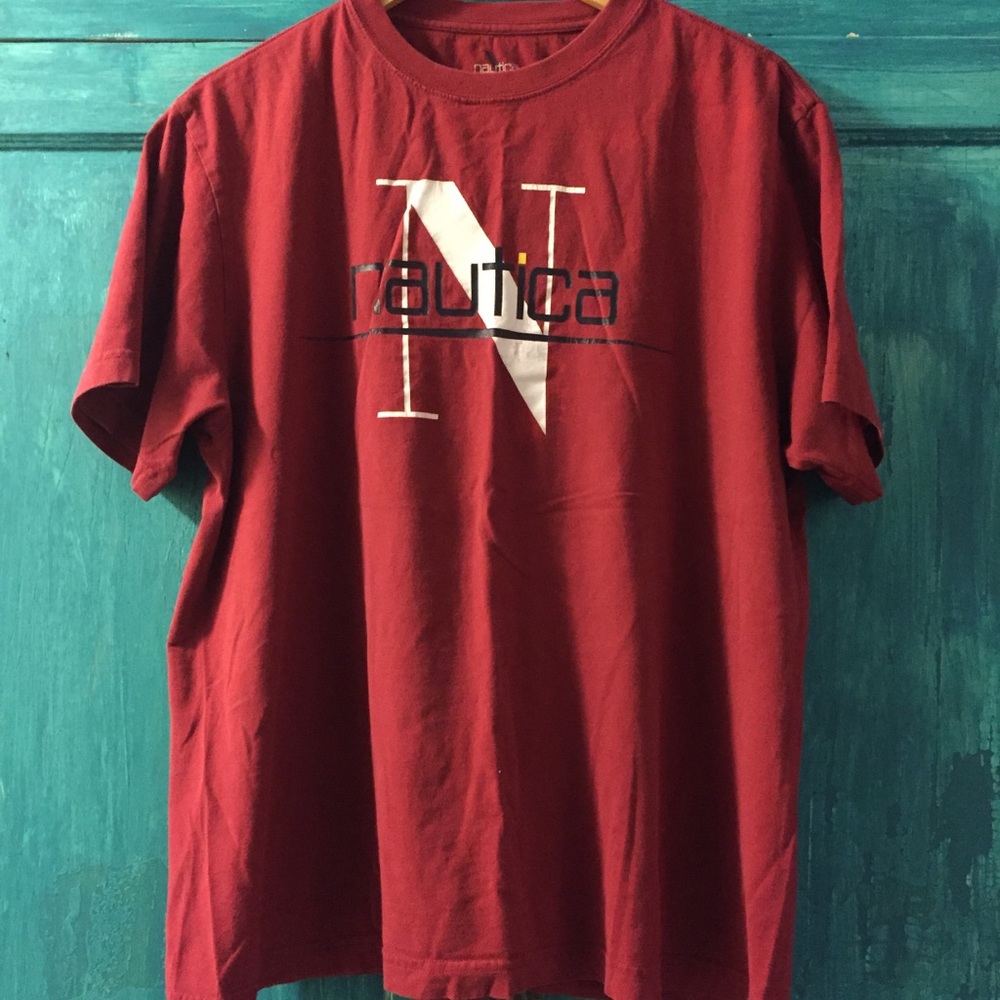 Bold ptrint Nautica T-shirt